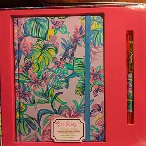 Lilly Pulitzer journal and pen gift set